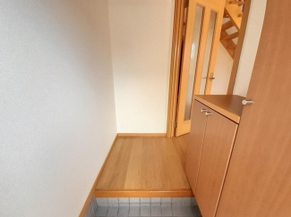 きれいな玄関です