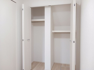 ちょっとした収納スペースも充実しています