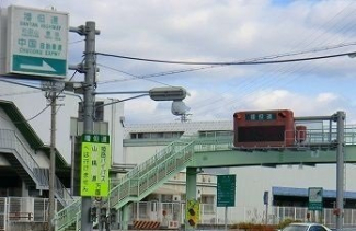 砥堀インターまで2100m