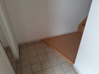 収納もある玄関です