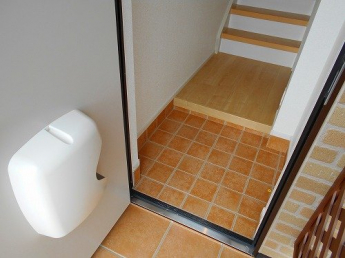 きれいな玄関です