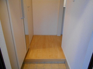 毎日通る玄関はこちらです