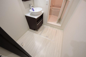 コンパクトで使いやすい洗面所