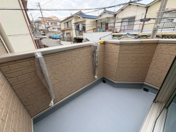 陽当たり良好なバルコニーです