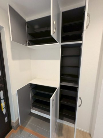 ゆったりとした玄関です