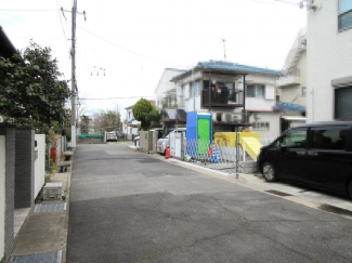 前面道路を含む現地