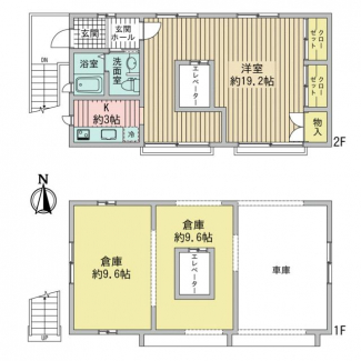 木造２階建て　　間取り