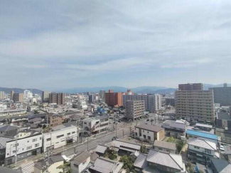 バルコニーからの眺望です！