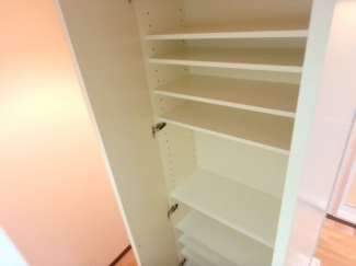 十分な収納スペースがあります