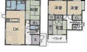 ４ＬＤＫ　ＬＤＫ１４　洋６　洋４．５　和室６帖　和４．５