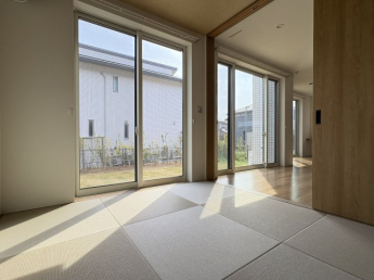 和室があると落ち着いた雰囲気になりますね