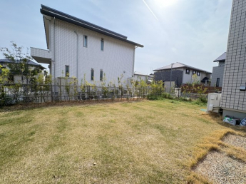 戸建ならではの庭付き