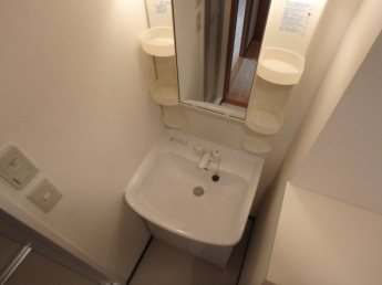 独立洗面台で身支度スムーズです