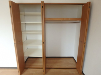 住空間を広々使える収納スペース