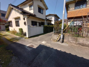 この角から先が幅員は２．５ｍになります