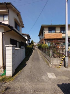 ２．５ｍ幅の私道（持分１／３）