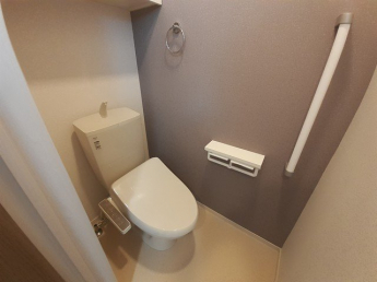 トイレもきれいです