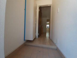 シンプルで使いやすい玄関です