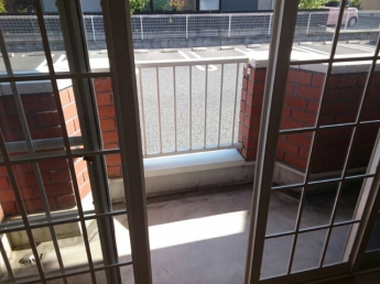 広々としたバルコニーです