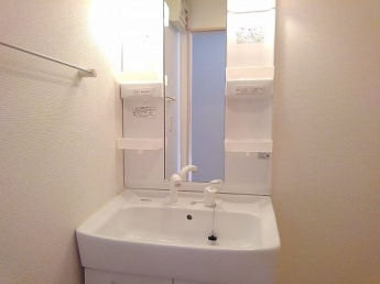 広い洗面スペース