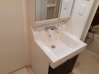 広い洗面スペース