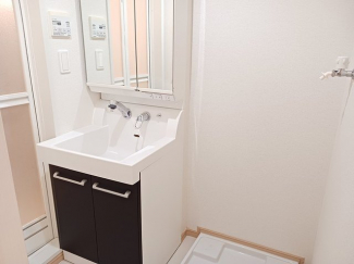 広い洗面スペース