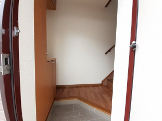 きれいな玄関です