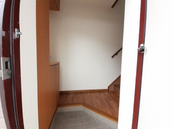 きれいな玄関です