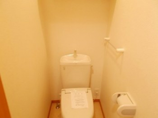 トイレもきれいです