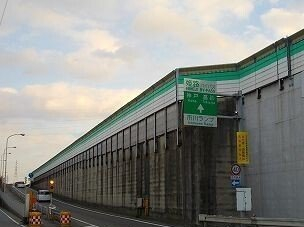 姫路バイパス市川インターまで220m
