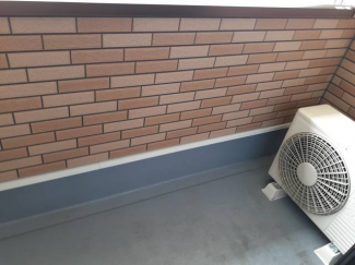 陽当たり良好なバルコニーです