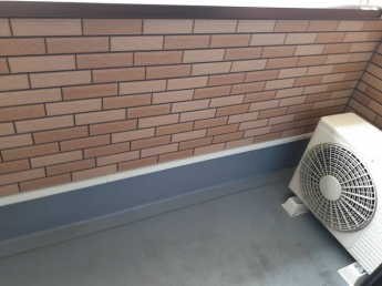 陽当たり良好なバルコニーです