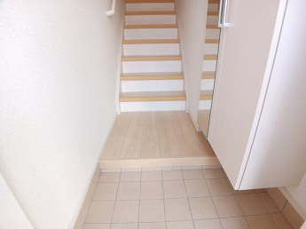 きれいな玄関です