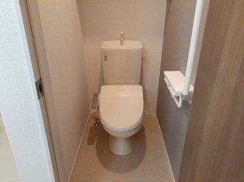 トイレもきれいです