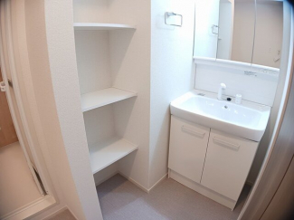 広い洗面スペース