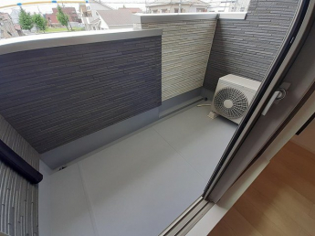 広々としたバルコニーです