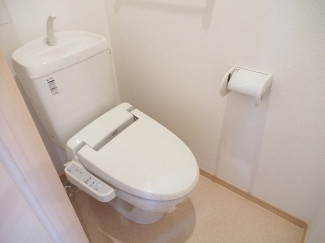 トイレもきれいです