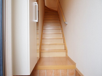 ゆったりとした玄関です