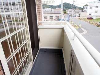 広々としたバルコニーです