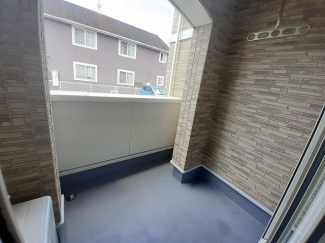 広々としたバルコニーです