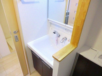 広い洗面スペース