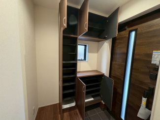 きれいな玄関です