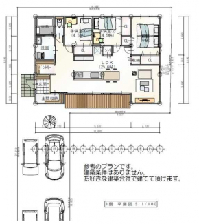 建築条件はございません。お好きな建築会社で建てて頂けます。平
