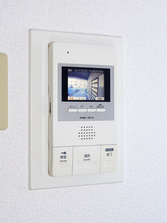 カラーモニター付インターホン
