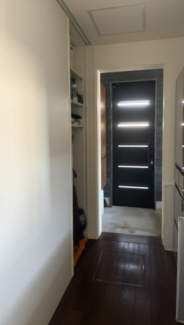 シンプルで使いやすい玄関です