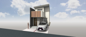 完成予想図です。