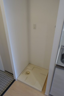 室内洗濯機置場