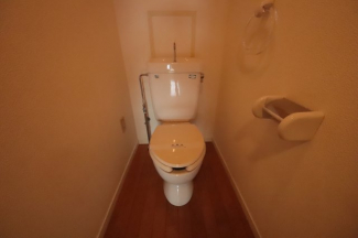 トイレもきれいです