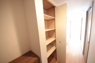 収納のためのスペースです