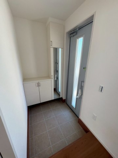 ゆったりとした玄関です